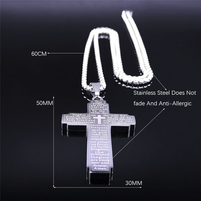 Amity Grace Cross Pendant Necklace