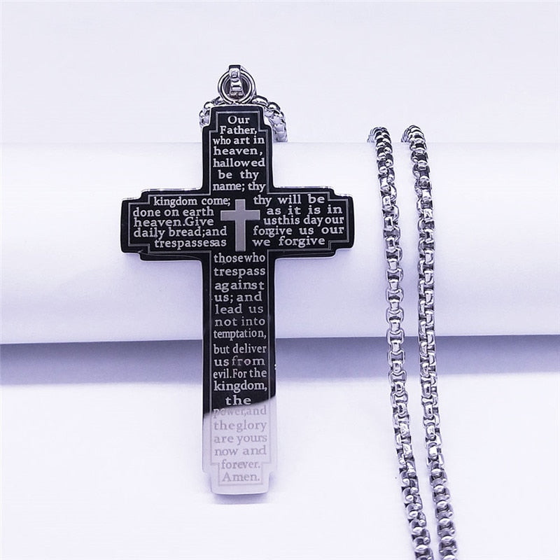 Amity Grace Cross Pendant Necklace