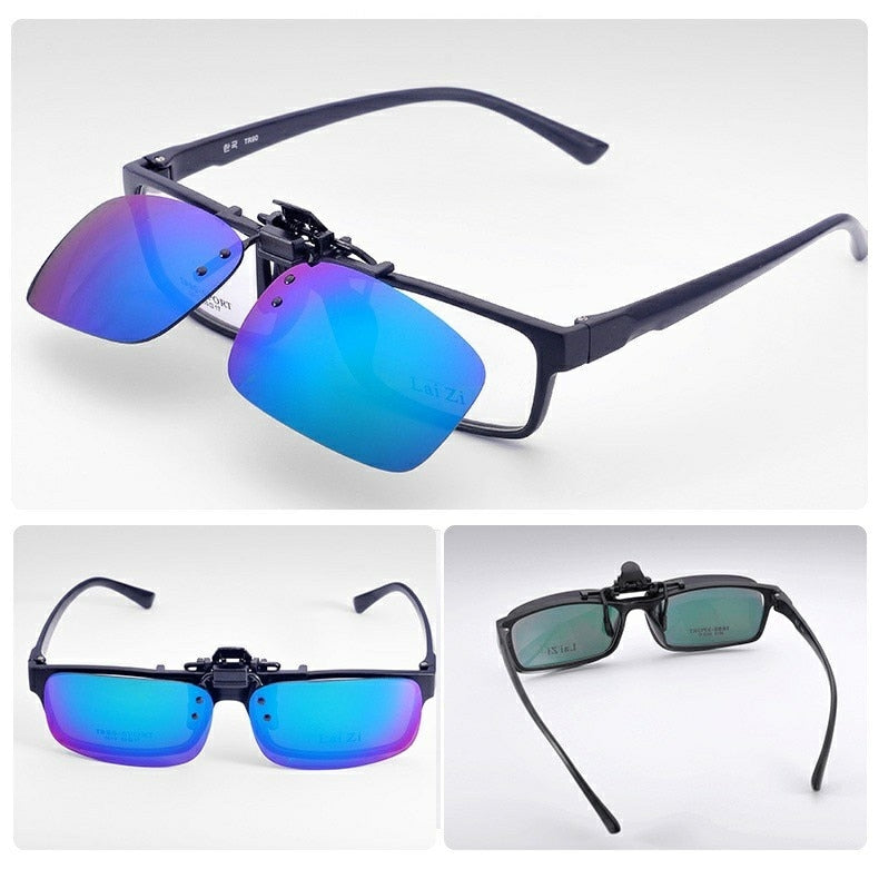 Cyxus ™ Polarized Clip-on Sunglasses