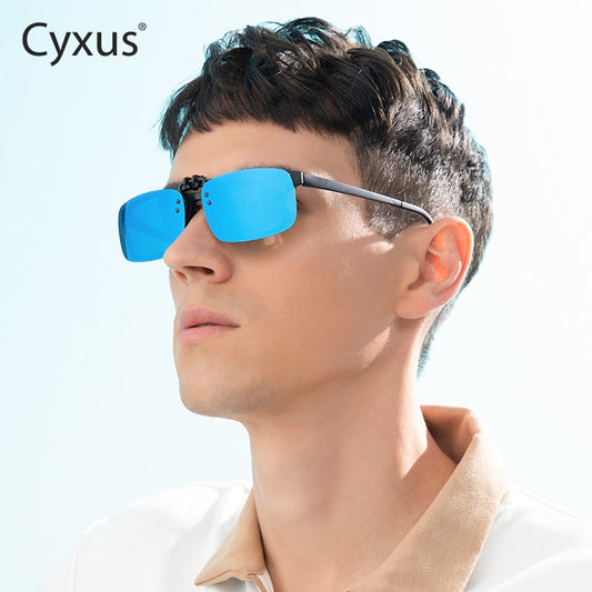 Cyxus ™ Polarized Clip-on Sunglasses